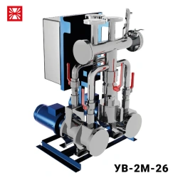 Vacuum pumping unit with macerating pumps "UV-2M-26"