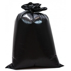 Polyethylene bags for household use in a roll