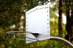 Anti-vandal streetball stands