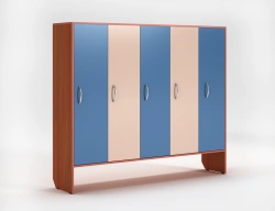 Children's wooden wardrobe Art. 470.14.03.010.01