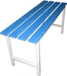 Cloakroom bench with plastic flooring PN-1000