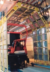 Infrared drying units of portal type