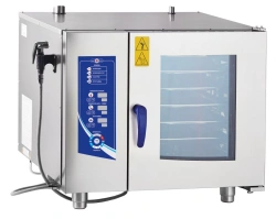 Steam-convection electric cooking apparatus PKA6-1/1/1VM2-01 (combi steamer)