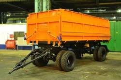 Double-axle tipper trailer type 8551-02 of modification 8551-02