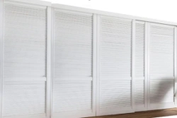 Wooden wardrobe