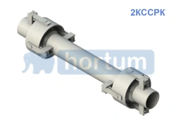 2KSSRK - two-section bellows shear-axial bellows compensator of gimbal type under welding; DN from 65mm to 1200mm; RR: 16