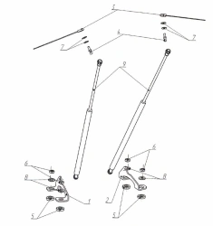 Smooth bonnet lifting device for Hyundai i20 (2021-)