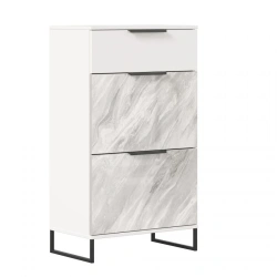Nord LD.454020.000 Combination cabinet (White gloss/Statuario)