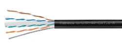 CABLE SIMMETRICAL FOR DIGITAL TRANSMISSION SYSTEMS Cabeus Twisted Pair U/UTP Cable, Category 6, with cable
