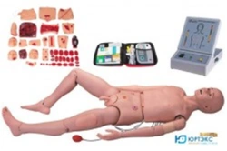 Adult simulator mannequin, trauma, patient care, series "Ivan"