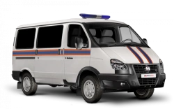 Emergency services and police vehicles type N1GSB modification N1SBFS based on GAZ 27527 with diesel engine