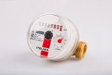 Mechanical tachometric hot water meter ITELMA WFW 20.D080