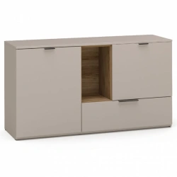 "SOHO" KB5-02.DS/DT, 2-drawer, 1-piece chest of drawers (beige) from the set of modular furniture "SOHO".