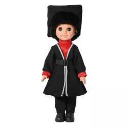 Plastic doll Boy in Kalmyk costume, B3911