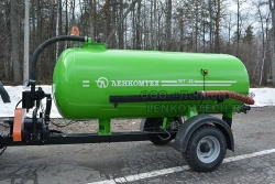 Tractor slurry tanker semitrailer LKT-4V (using axles of LKT-P1800.00 model)