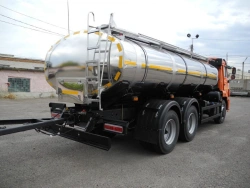Specialised, tanker truck 56874-0000010-21 based on chassis KAMAZ 65115-A5, KAMAZ 65115-50, KAMAZ 65115-RR, KAMAZ 65115-RS