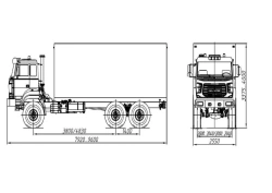 Special van truck, model 677529, on chassis URAL 4320-78, URAL 4320-80, URAL 4320-82, URAL 4320-84, according to TU 29. 10. 59-