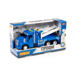 "Pro", Inertia Tow Truck (with Light and Sound) (Blue) (in box), item 86570