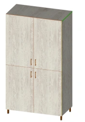 Wardrobes (metal frame) for clothes