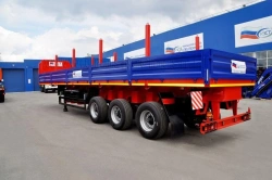 Flatbed trailer, UZST brand, type 9276, modification 9276-0000044