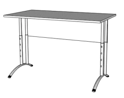 Working physics table