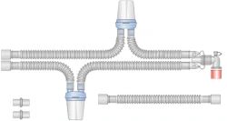 Respiratory devices for joint use with anaesthetic and resuscitation equipment, version: p
