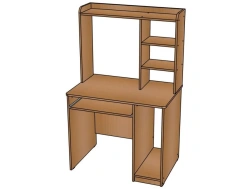 Computer desk with extension No.1/ C01