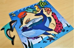 SEA Dwellers puzzle frame - insert