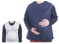 High-quality clothing model for simulating a pregnant woman, item F21
