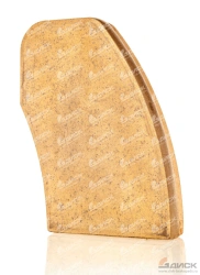 Metal-ceramic friction lining (left) 4071.42.250.2
