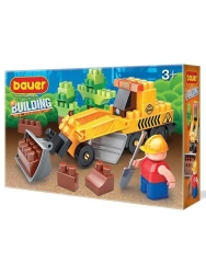 Bauer Children's Educational Constructor Toy "Construction" 47-piece set "Grader" in box, article 658