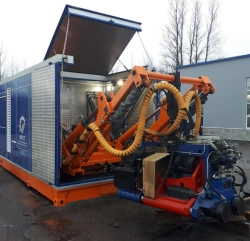Suspension machine for contact butt welding of rails type MSR-120.02 U1