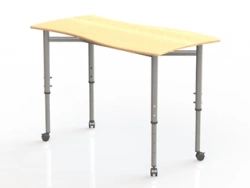 Adjustable pupil's table "PAZL" series, gr.2-6,3-7, article numbers ?-01 to ?-09
