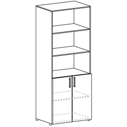 Office shelving unit model ST 02
