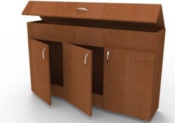 Cabinet under the blackboard. Standard