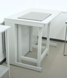 Laboratory furniture for work with radioactive substances model Weighing table ?23