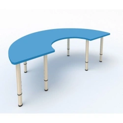 Height adjustable "Horseshoe" table (Art. No. 2960221)