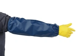 Protective armbands against water, solutions of acids and alkalis (?80 ?50), PVC, 45 cm