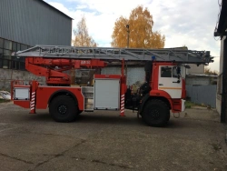 AL-30 fire ladder on KAMAZ-43502 chassis