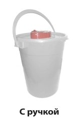 Container for collection, storage, transport and disposal of barbed-cutting waste MK-04-SS according to TU 9398-001-44941910-201