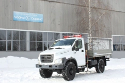 Vehicle with CMU model NR811T2S manufactured by OOO Chaika-NN, modifications 2784CB, 2784C6 on the basis of GAZ chassis: GAZ, C4