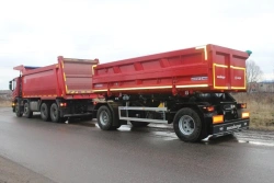 Tandem axle tipper trailer AK-24