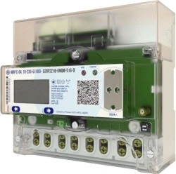 Electric energy meter type MIR S-04 (on DIN-rail, conventional designation in the product code - S1)