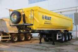 Semitrailer - tipper, modification 924900, configuration 924900-30H1, with BPV-Ost axles: HSFALM 9010-15 V36 ECO-PLUS 3 61.68.36
