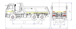 Universal road maintenance machine model MK-4535-08