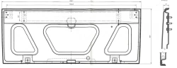 4238-50-5604020 Rear sunroof