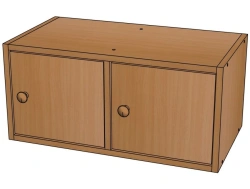 Mezzanine to cupboard 2-sectional/ SD10