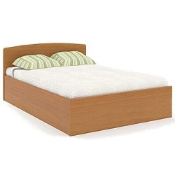 1.5 bed, headboard AD5 from hotel furniture sets "Visit", "Olympus".
