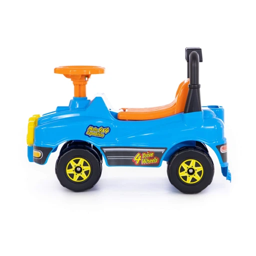 Bright Blue Jeep Ride-On Car for Kids, Model 62840