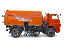 Sweeping machine KBR-K7K-04, type 53605-PUM, modifications KBR-K7K-04, base chassis: KAMAZ-53605-A5, KAMAZ-53605-5H